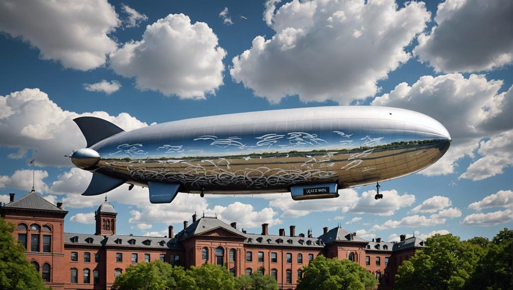 avant garde music in blimp