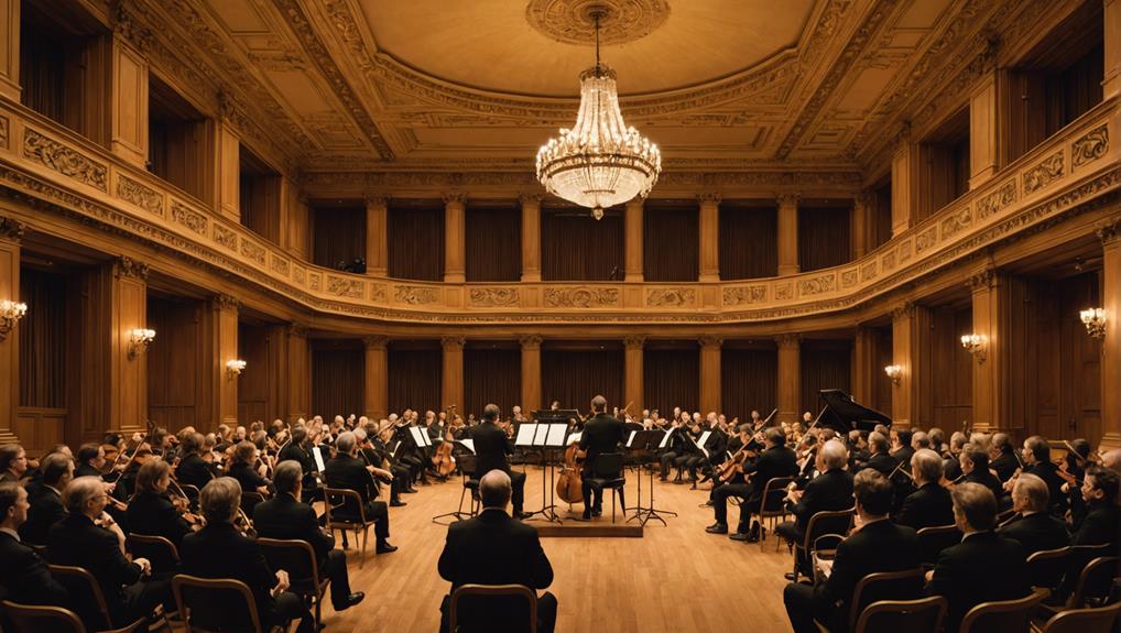 elegant classical music performance