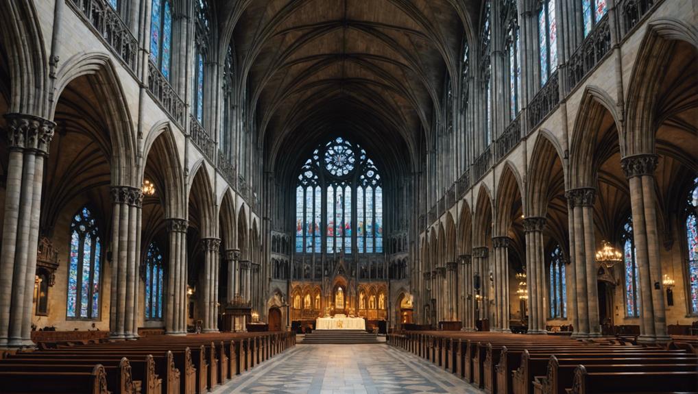 impressive gothic cathedral architecture