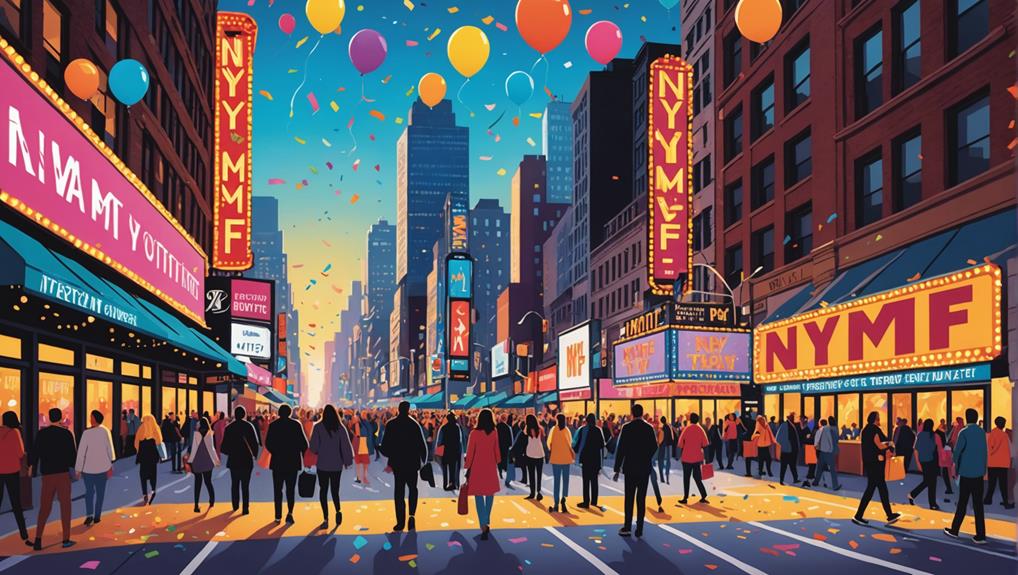 booming new york musicals