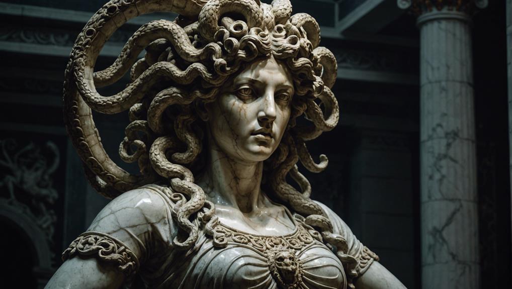 medusa s classical art exhibit