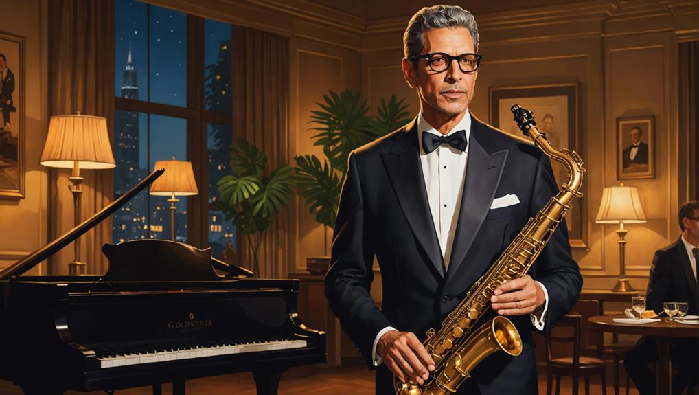 sophisticated jazz with goldblum
