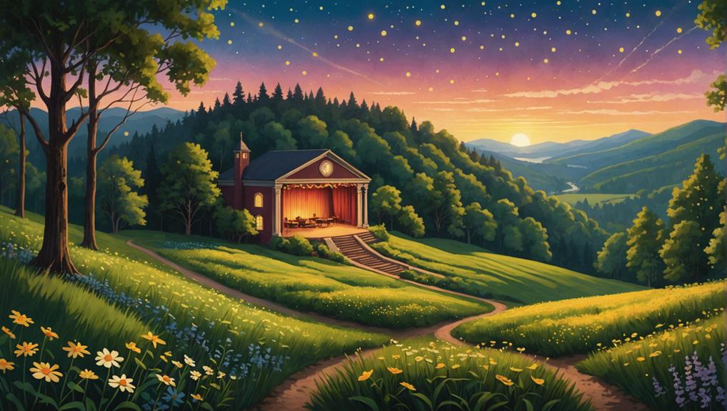 summer theater in the hills