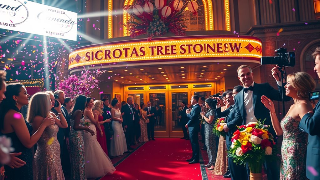 broadway s magical premiere celebrations