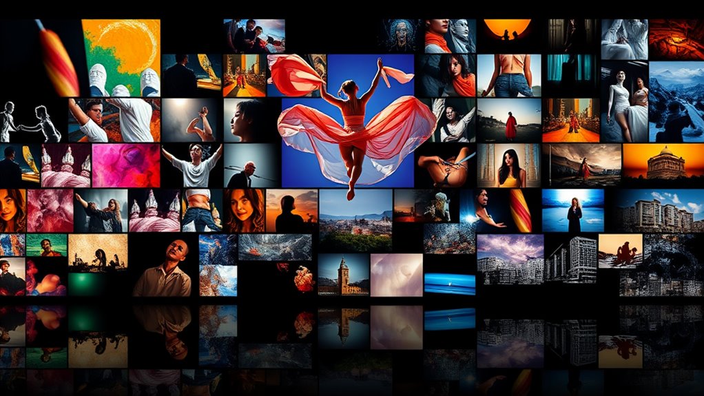 innovative storytelling and visuals
