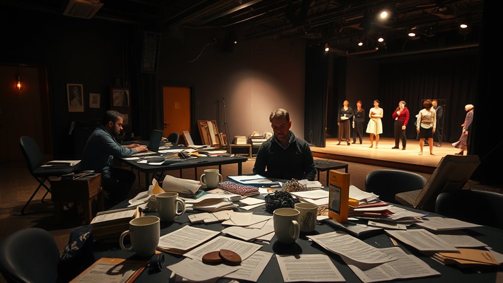 playwriting struggles and successes